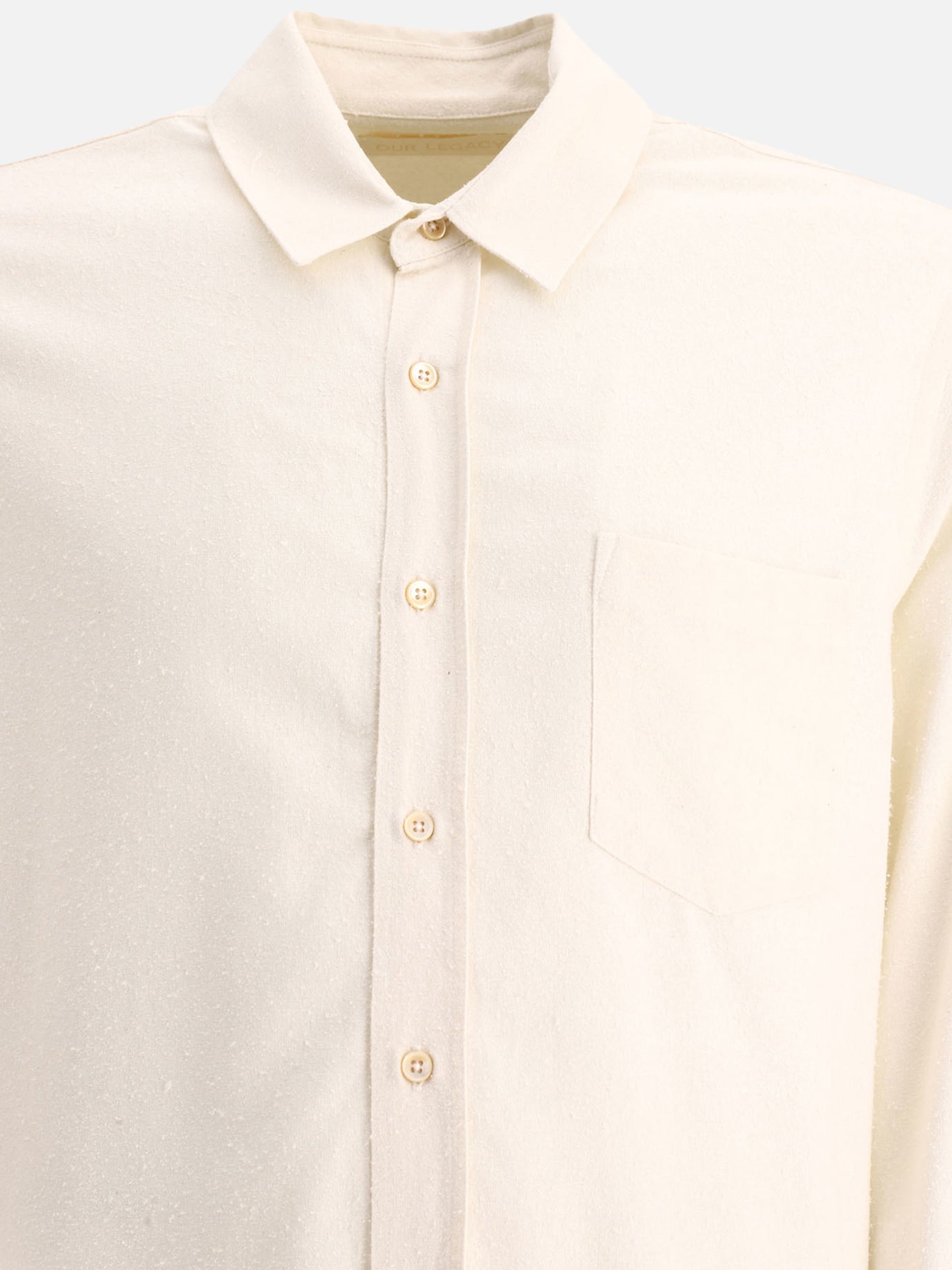 Casual shirts 100% raw silk  White - Our Legacy Men | PDP | VIETTI Online Store | Zoom-Modal_3
