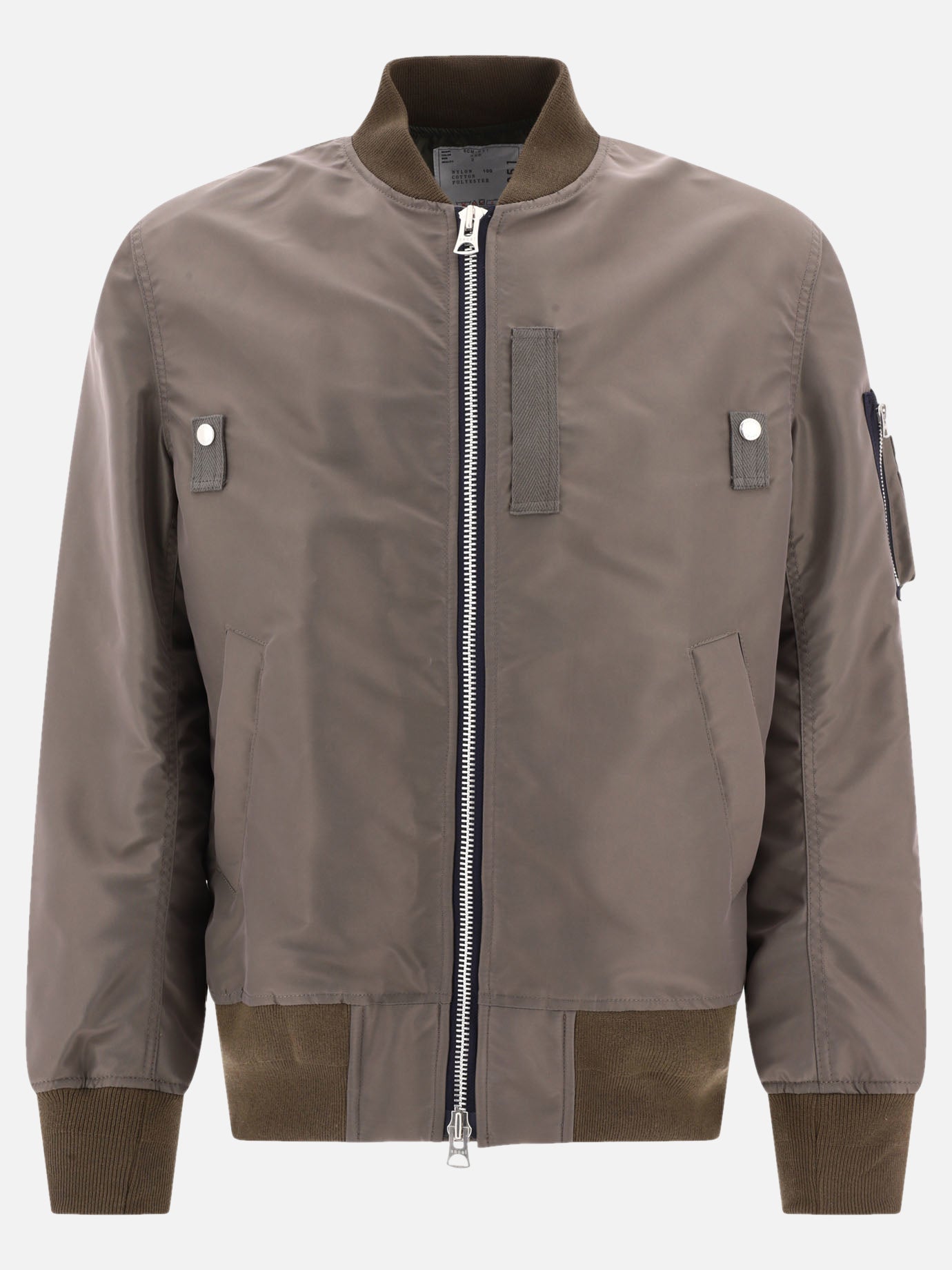 Bomber 100% nylon  Marrone - Sacai Uomo | PDP | VIETTI Online Store | thumbnail