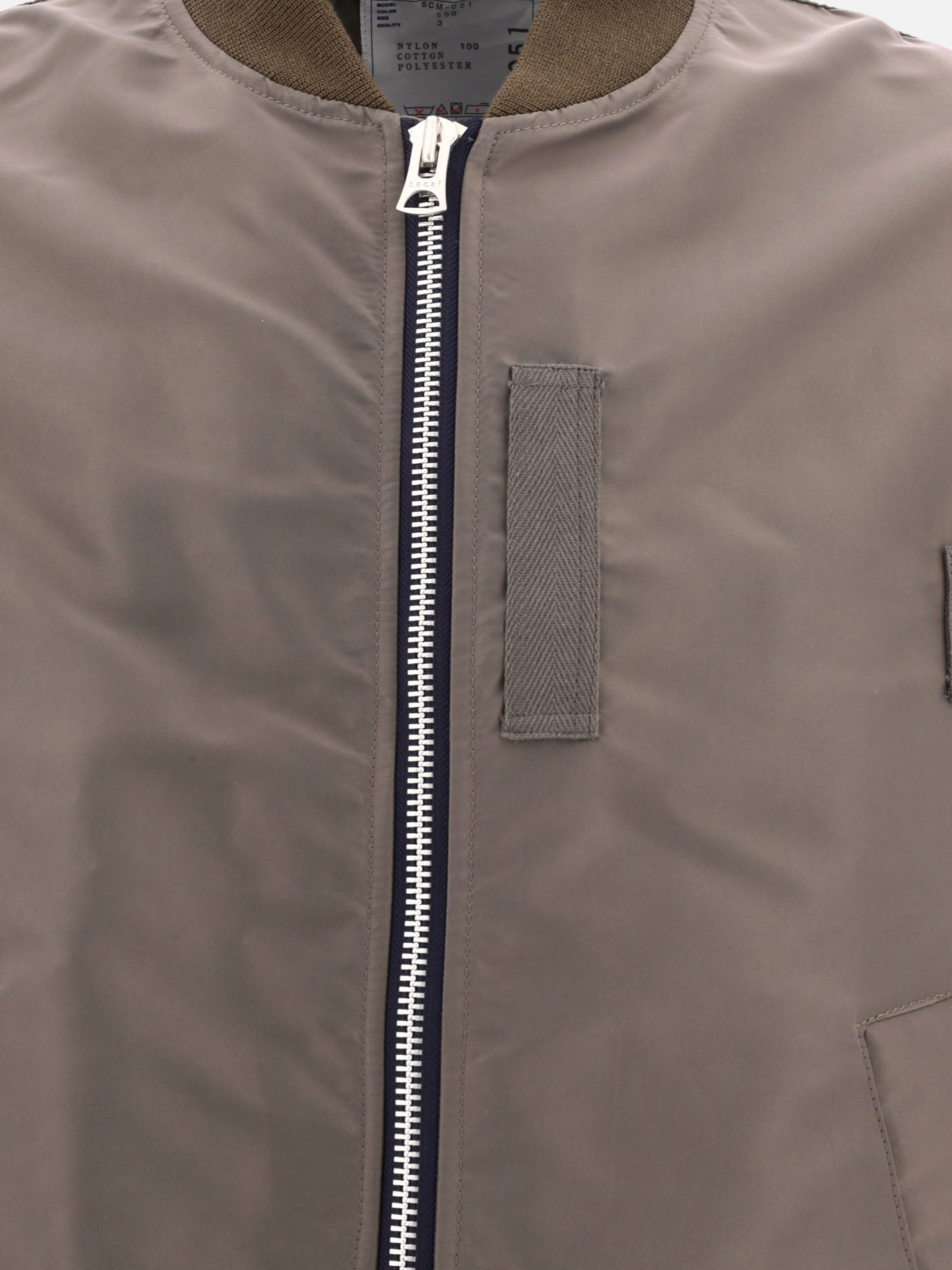 Bomber 100% nylon  Marrone - Sacai Uomo | PDP | VIETTI Online Store | Zoom-Modal_3
