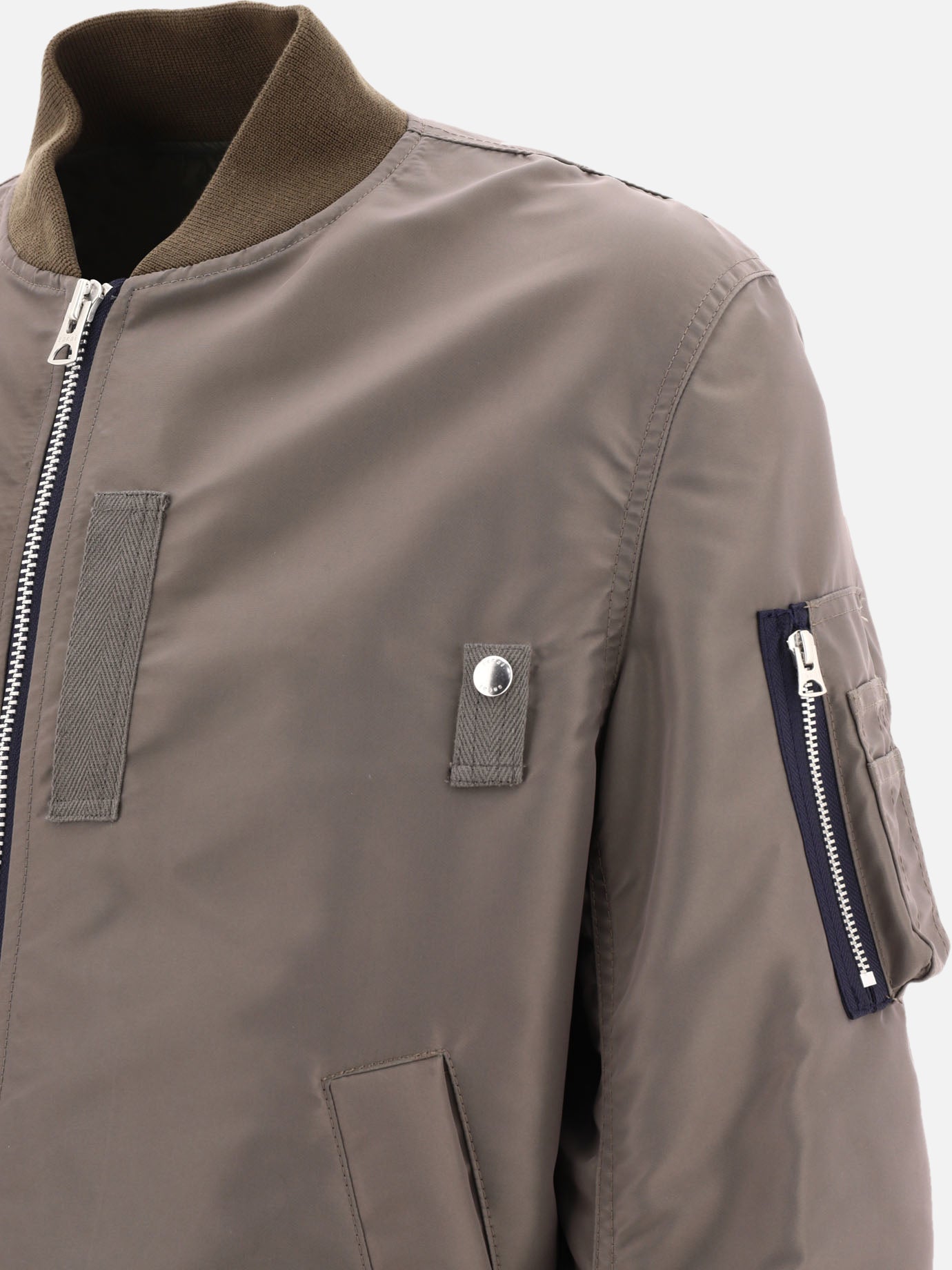 Bomber 100% nylon  Marrone - Sacai Uomo | PDP | VIETTI Online Store | Zoom-Modal_4
