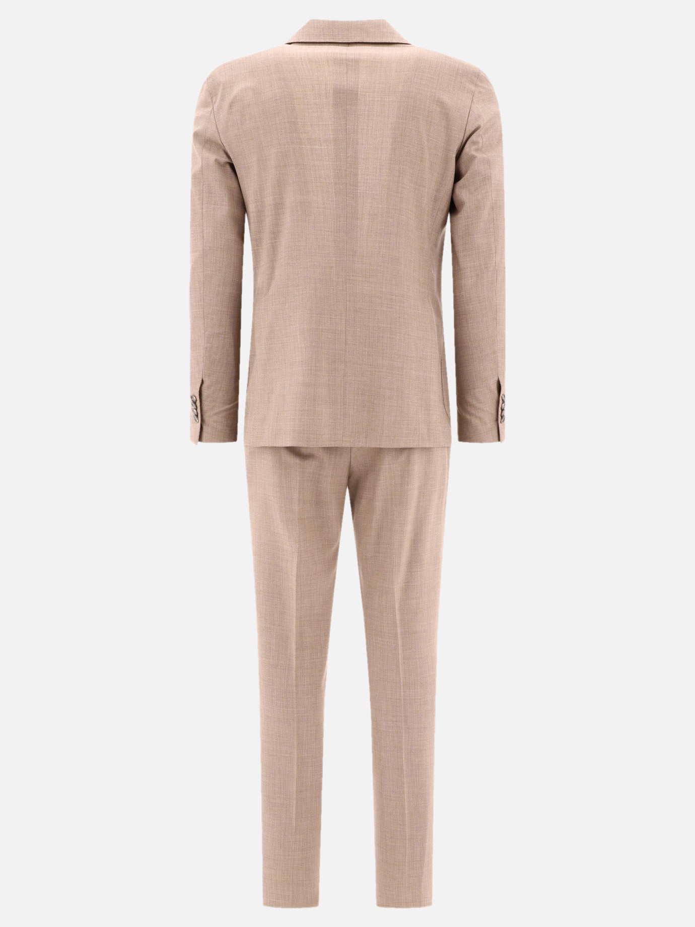 Single-breasted wool suit