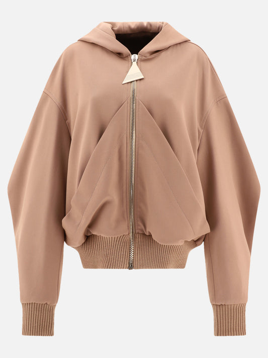 Bomber 100% virgin wool  Beige - The Attico Donna | PLP | VIETTI Online Store 

