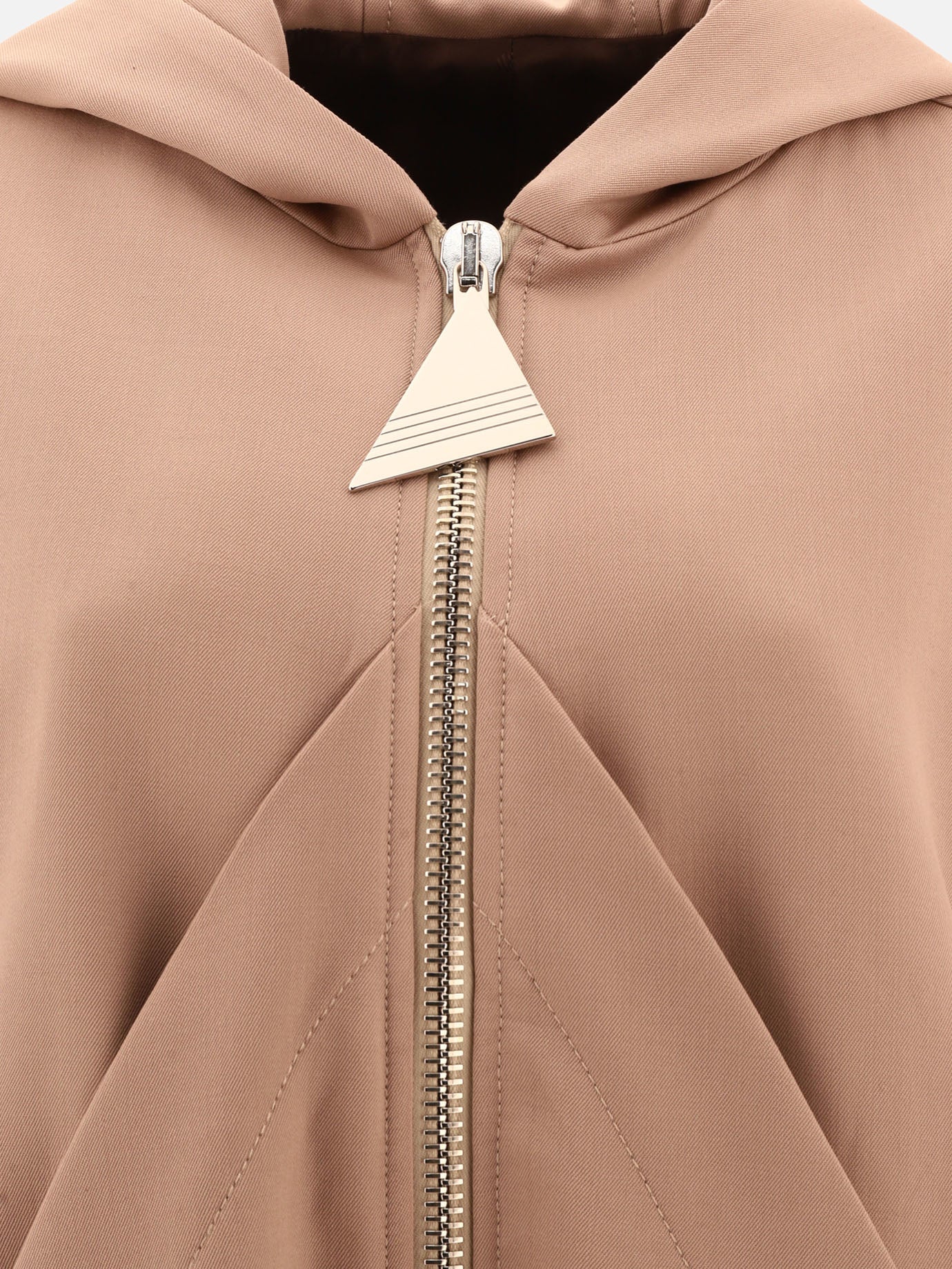 Bomber 100% virgin wool  Beige - The Attico Donna | PDP | VIETTI Online Store | thumbnail_3