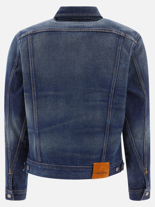 Giacche in denim 100% cotton  Blu - Tom Ford Uomo | PLP | VIETTI Online Store | 2
