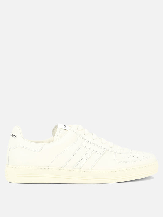 Low top sneakers 98% leather 2% cotton - 100% rubber  White - Tom Ford Men | PLP | VIETTI Online Store 

