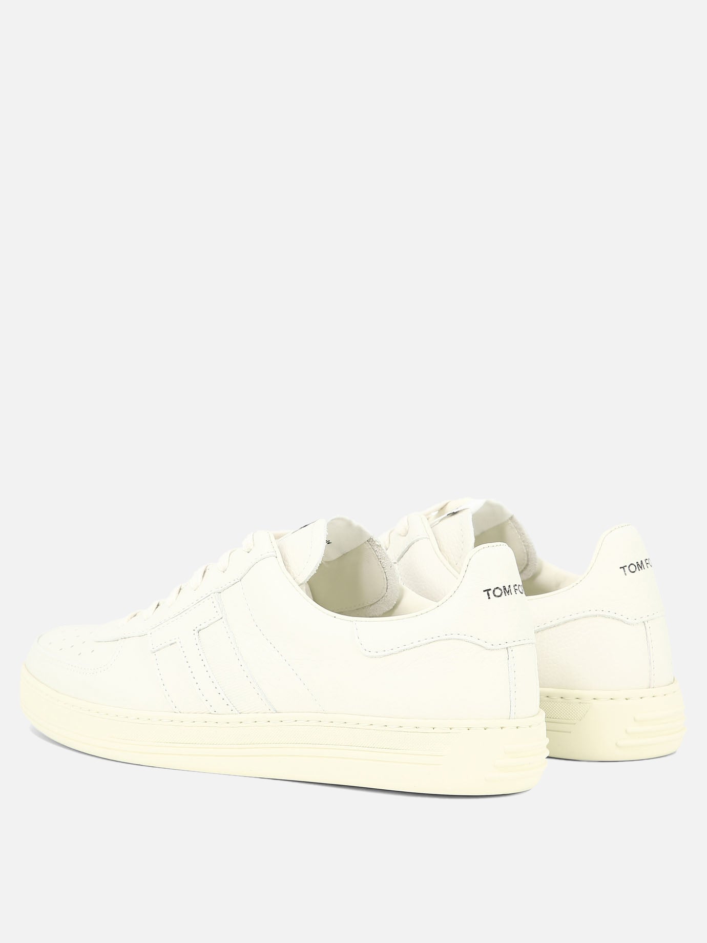 Low top sneakers 98% leather 2% cotton - 100% rubber  White - Tom Ford Men | PDP | VIETTI Online Store | thumbnail_4