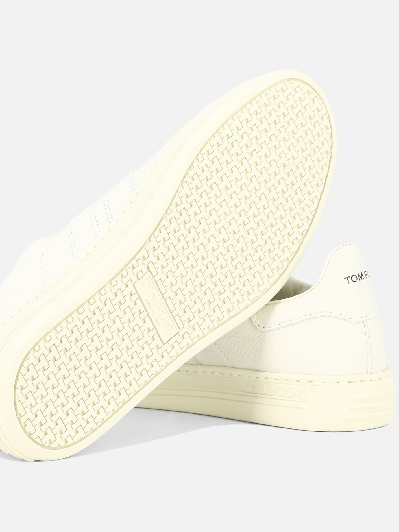 Low top sneakers 98% leather 2% cotton - 100% rubber  White - Tom Ford Men | PDP | VIETTI Online Store | thumbnail_5