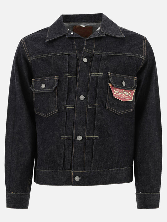 Giacche in denim Solid colour  Blu - Sugar Cane Uomo | PLP | VIETTI Online Store 
