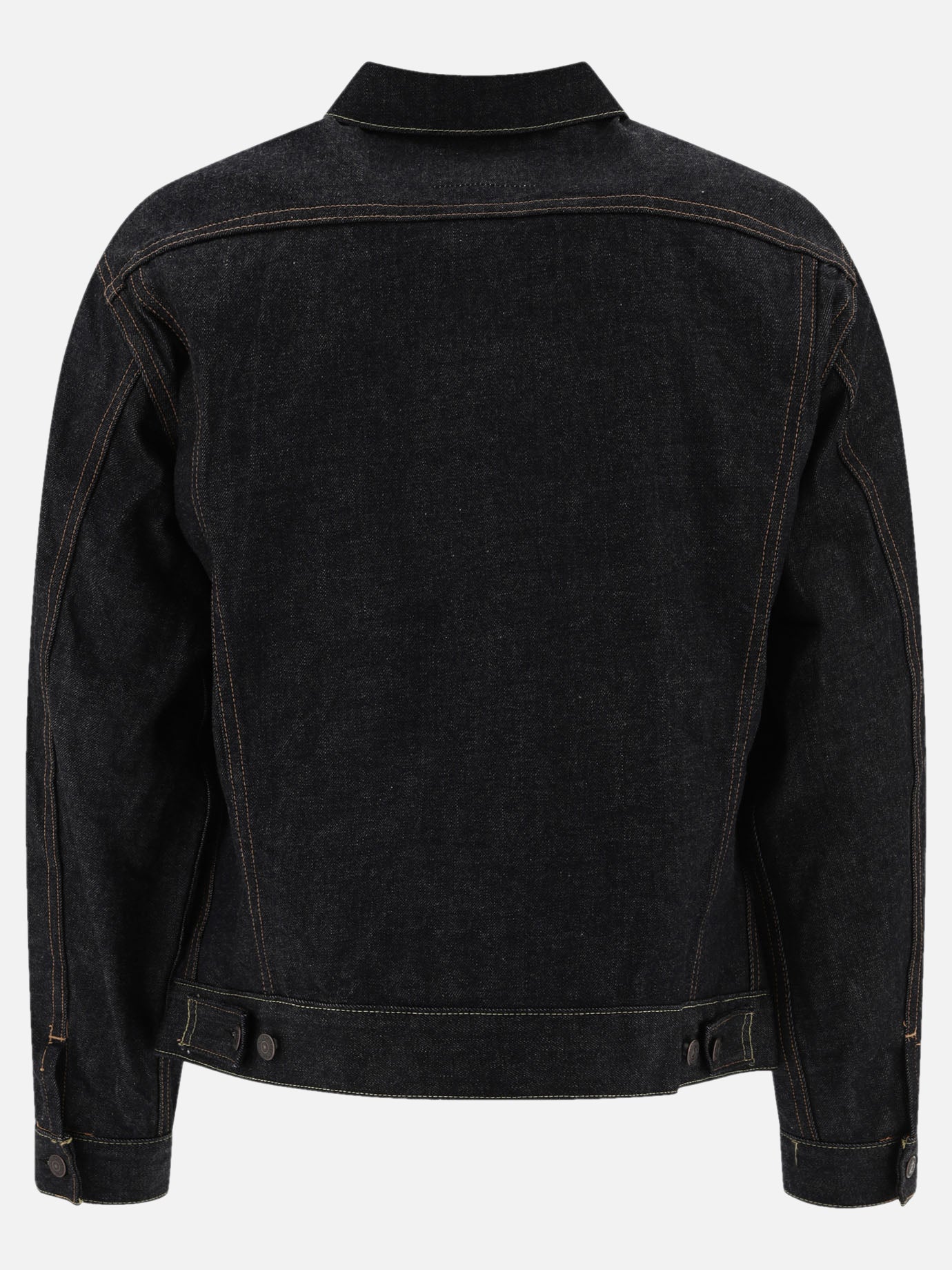 Giacche in denim Solid colour  Blu - Sugar Cane Uomo | PDP | VIETTI Online Store | Zoom-Modal_2
