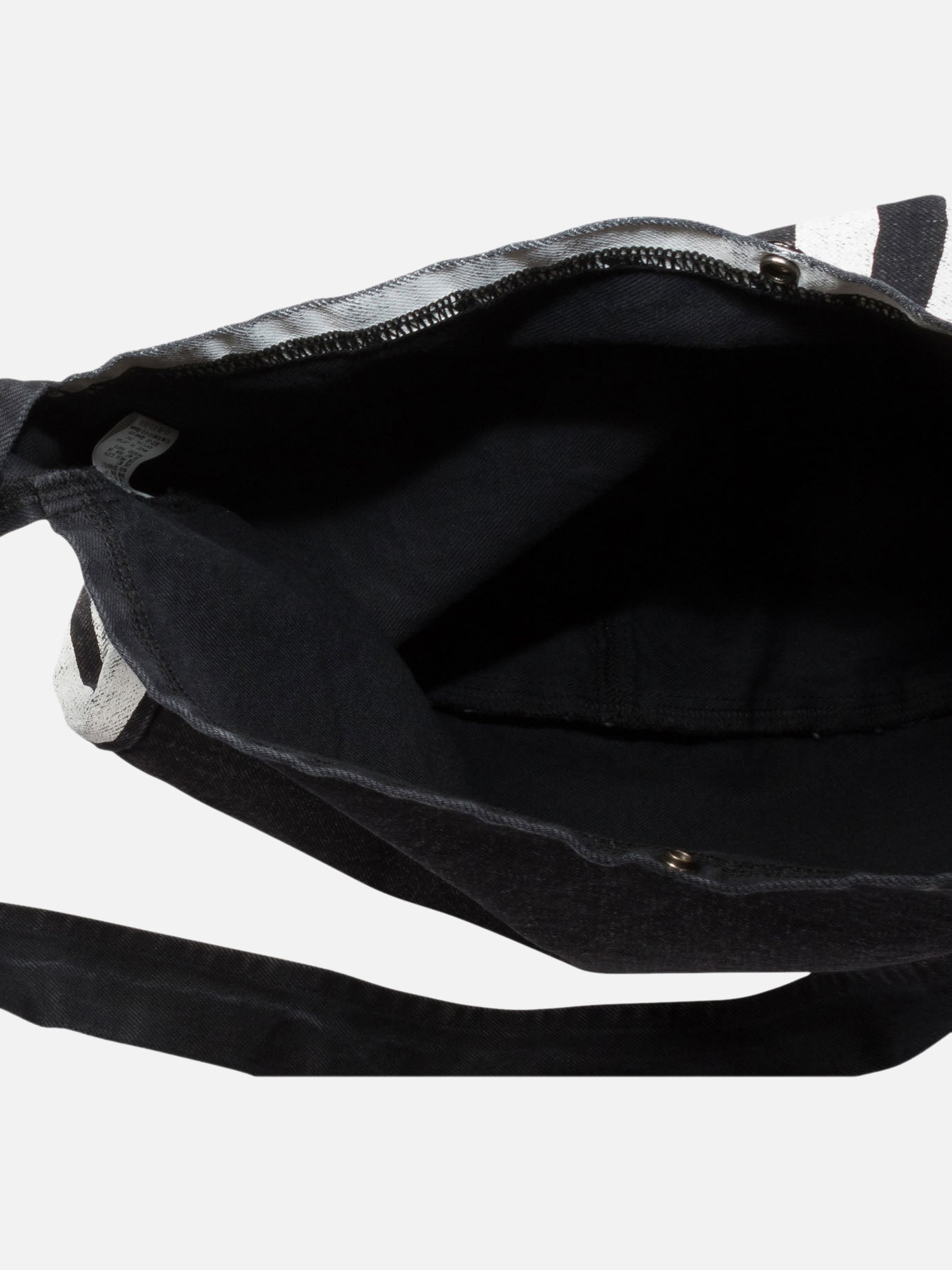 KAPITAL "Bone" shoulder bag Black