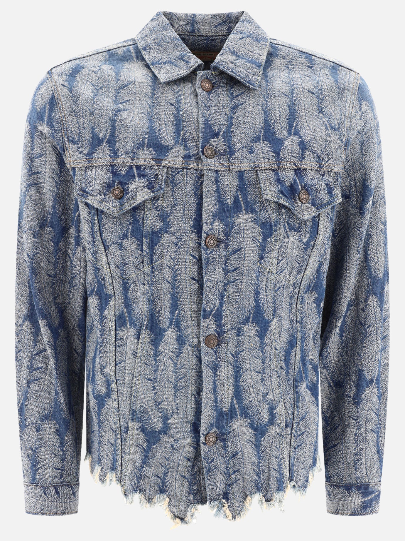 Giacche in denim Print  Azzurro - KAPITAL Uomo | PDP | VIETTI Online Store | thumbnail