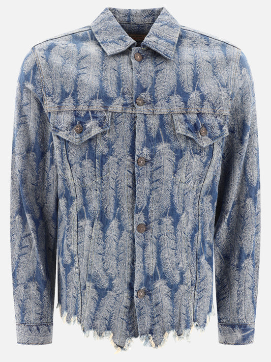 Giacche in denim Print  Azzurro - KAPITAL Uomo | PLP | VIETTI Online Store 
