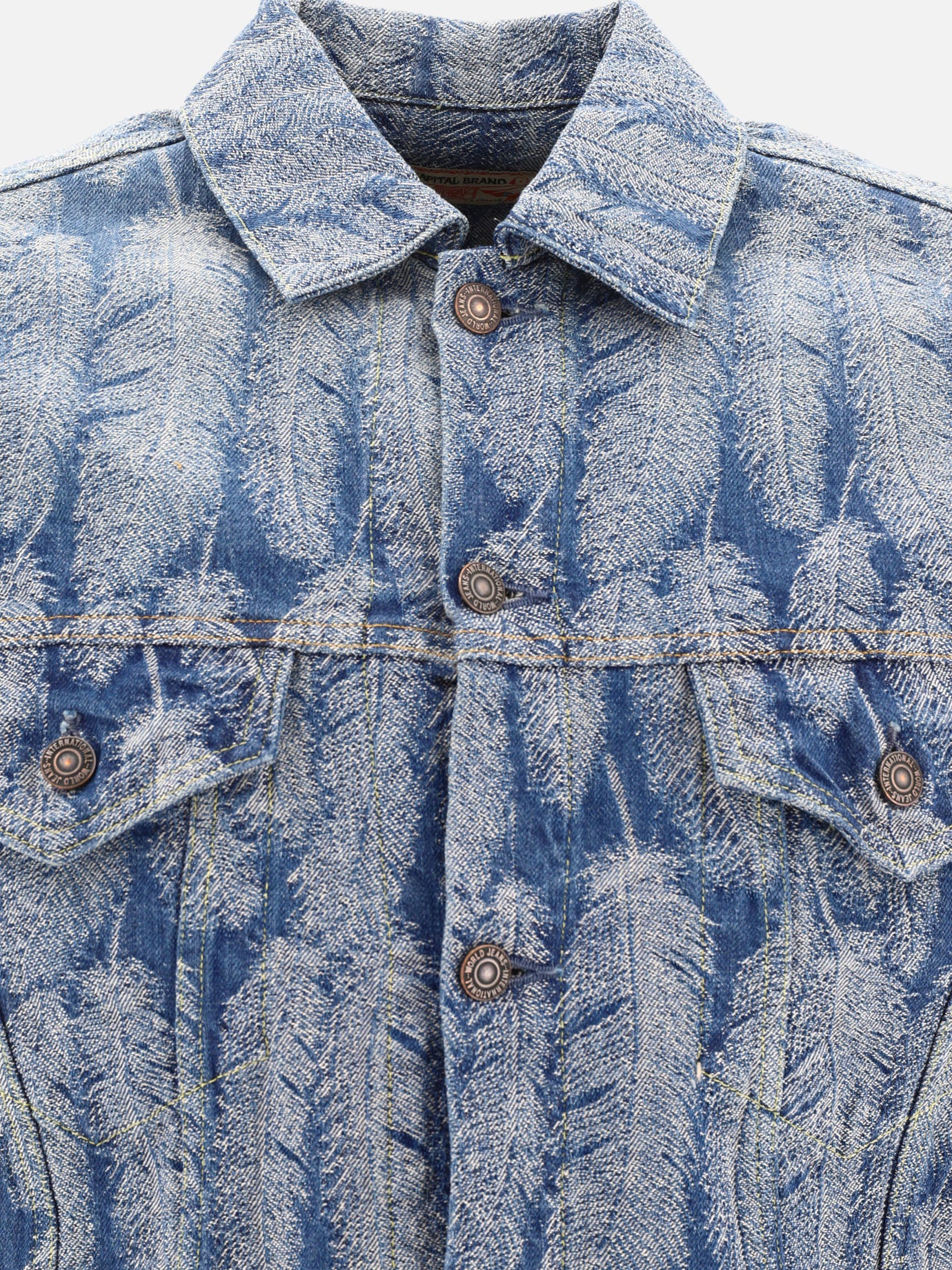 Giacche in denim Print  Azzurro - KAPITAL Uomo | PDP | VIETTI Online Store | Zoom-Modal_3
