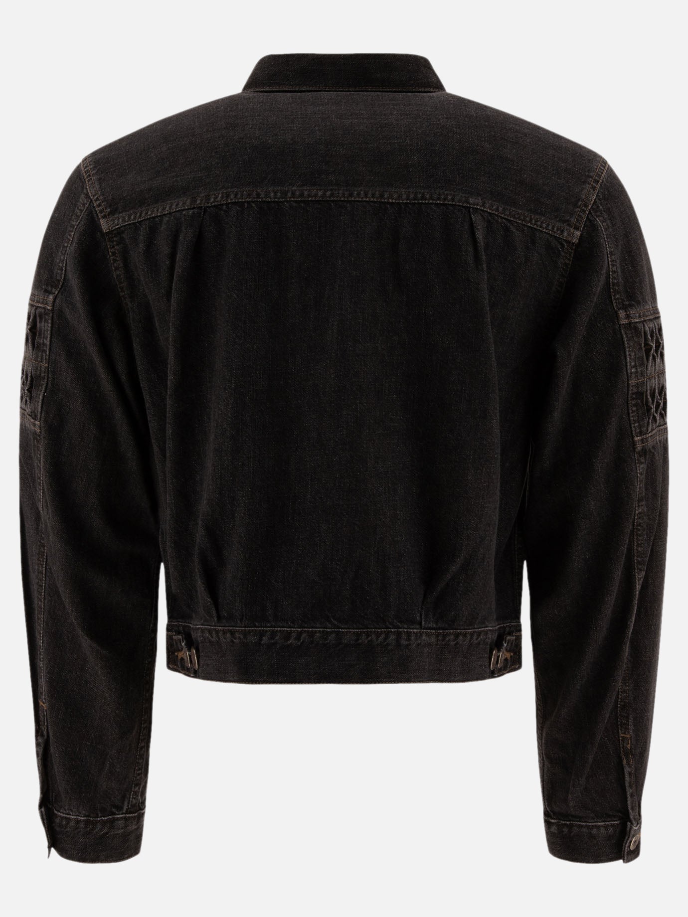 Giacche in denim Solid colour  Nero - KAPITAL Uomo | PDP | VIETTI Online Store | Zoom-Modal_2
