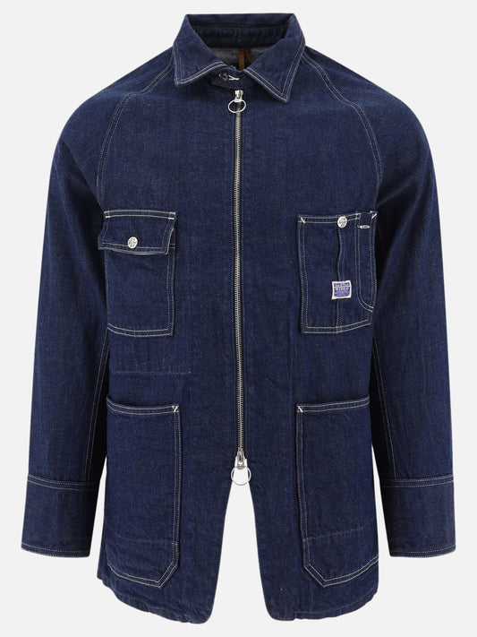 Giacche in denim Solid colour  Blu - KAPITAL Uomo | PLP | VIETTI Online Store 
