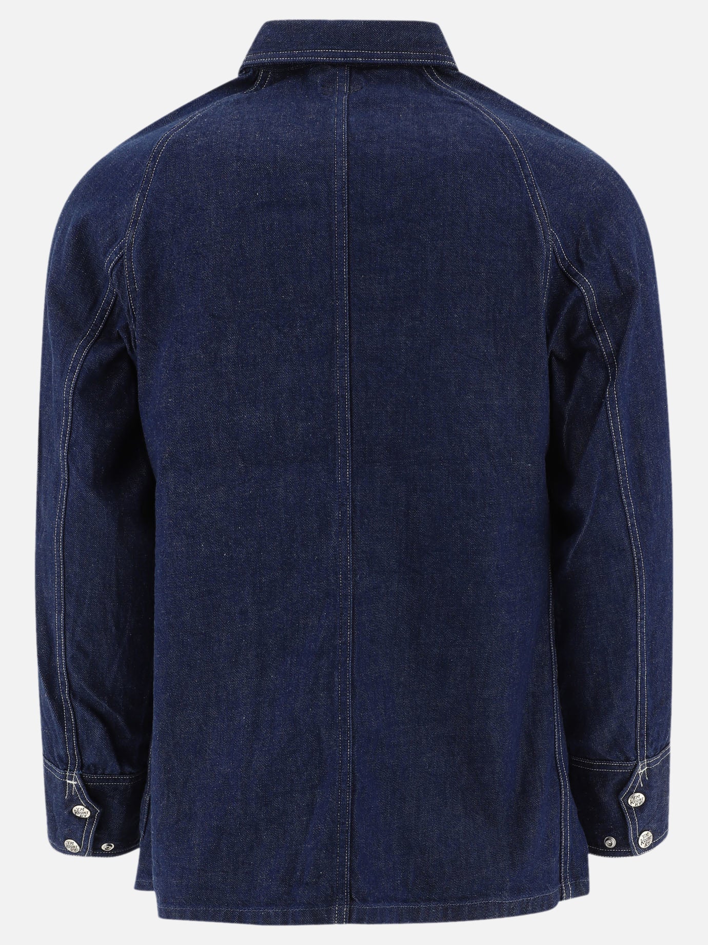 Giacche in denim Solid colour  Blu - KAPITAL Uomo | PDP | VIETTI Online Store | thumbnail_2