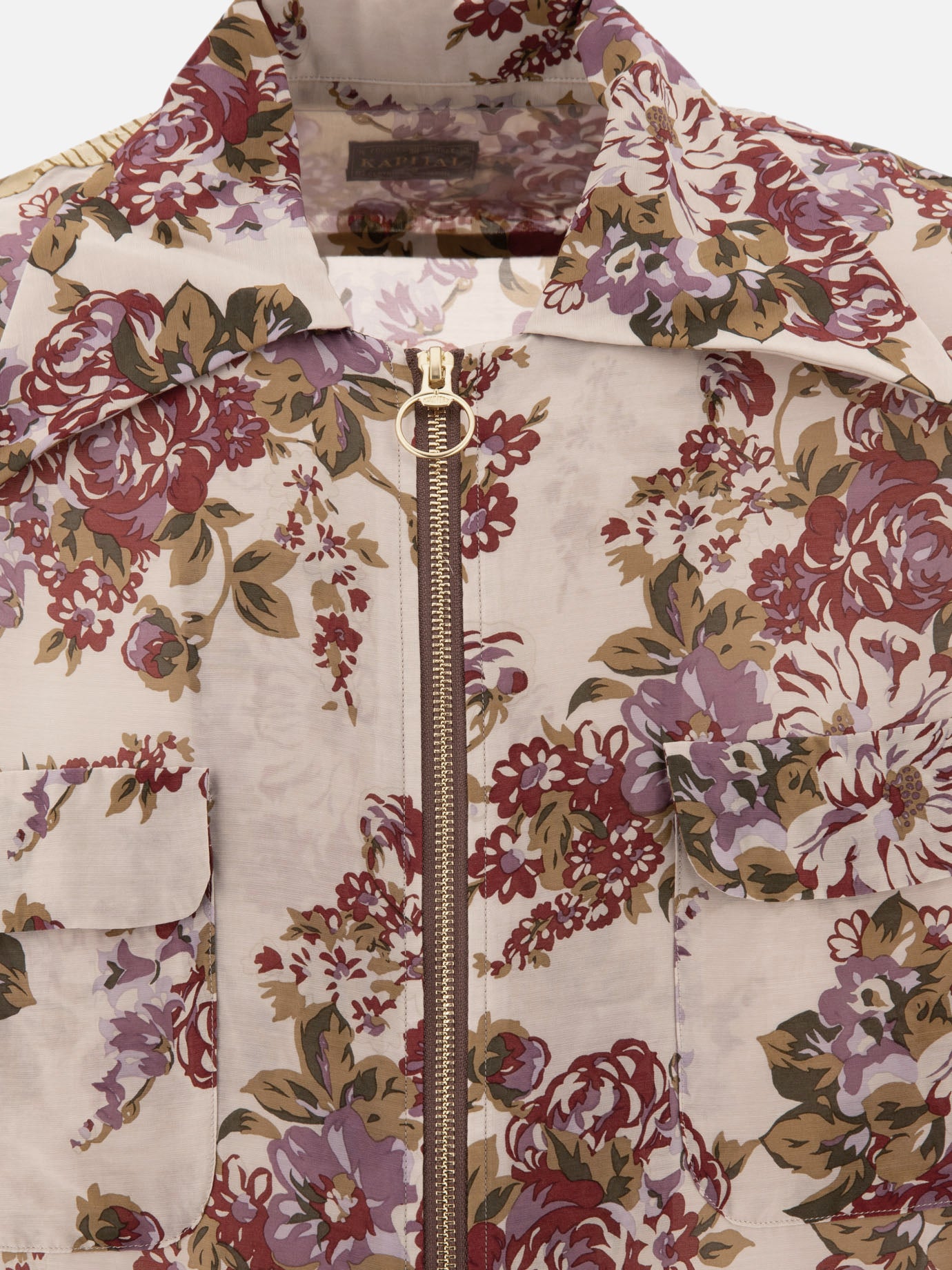 Casual shirts Floral  Beige - KAPITAL Men | PDP | VIETTI Online Store | thumbnail_3