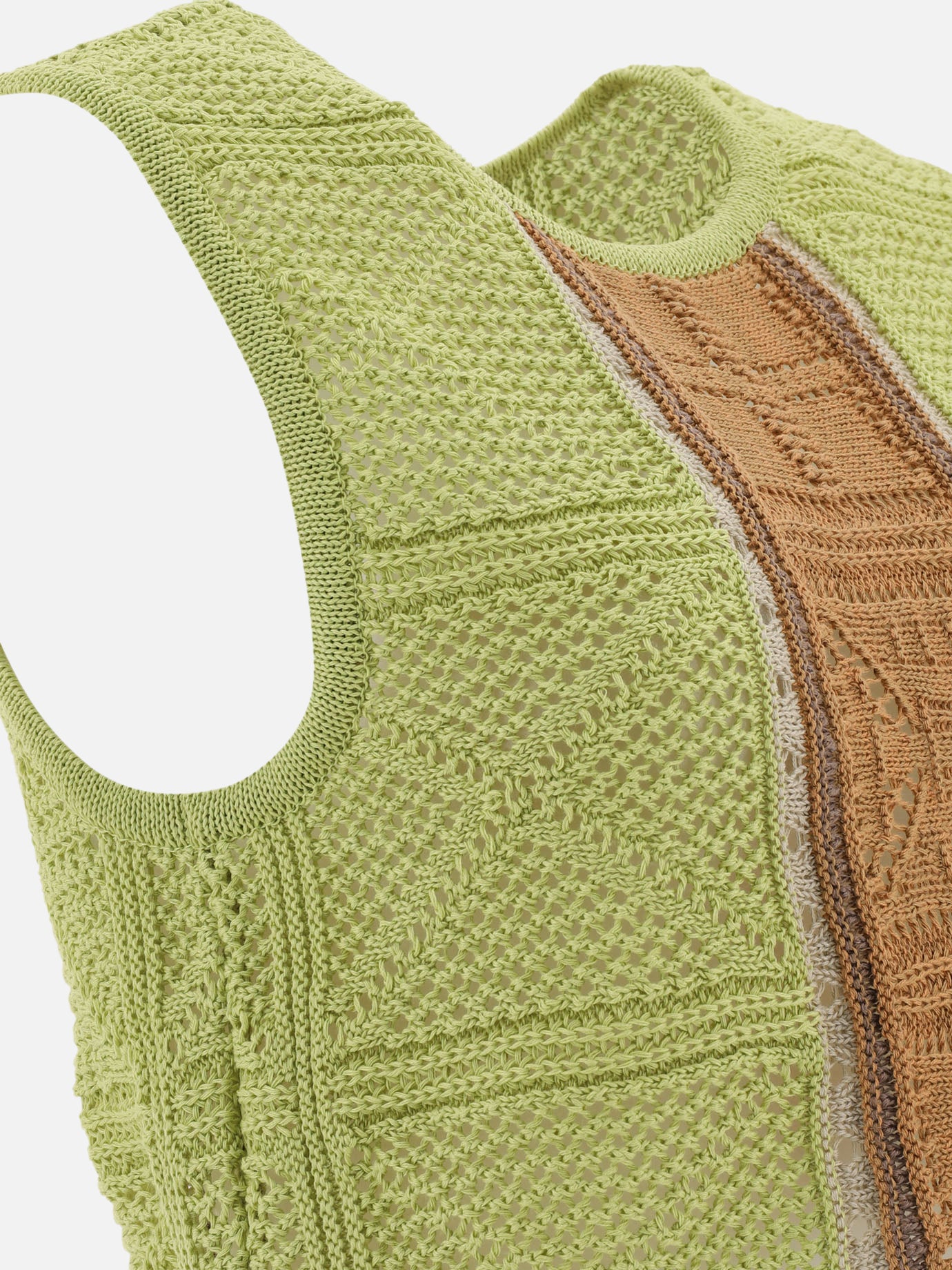 "7G Crochet Knit" top