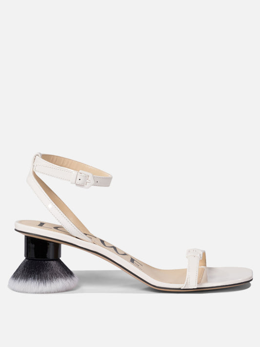 Sandali bassi 100% lamb - 100% leather  Bianco - Loewe Donna | PDP | VIETTI Online Store 

