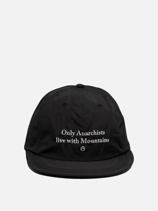 Mountain Research "Only Anarchist live with Mountains" hat Black