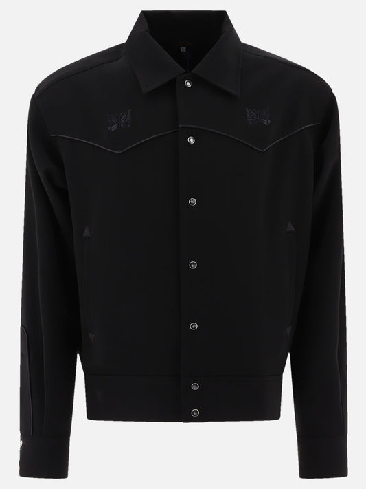 Giacche leggere & Trapuntate Solid colour  Nero - Needles Uomo | PLP | VIETTI Online Store 
