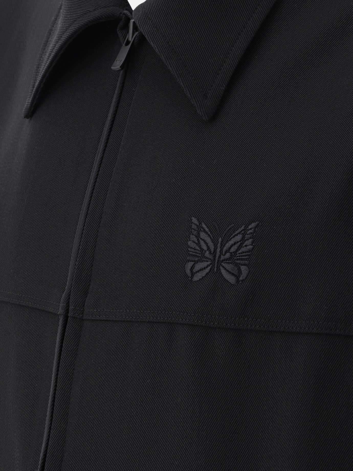 Overshirt jackets Solid colour  Black - Needles Men | PDP | VIETTI Online Store | Zoom-Modal_4
