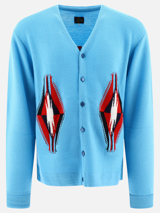 Needles "Chimayo" cardigan Light blue