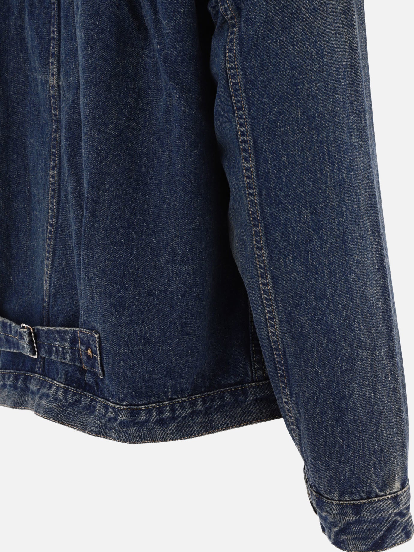 Giacche in denim Solid colour  Blu - OrSlow Uomo | PDP | VIETTI Online Store | Zoom-Modal_4

