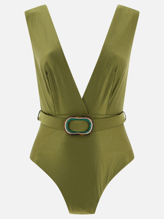 Costumi interi 80% polyamide 20% elastane  Verde - Zimmermann Donna | PLP | VIETTI Online Store 
