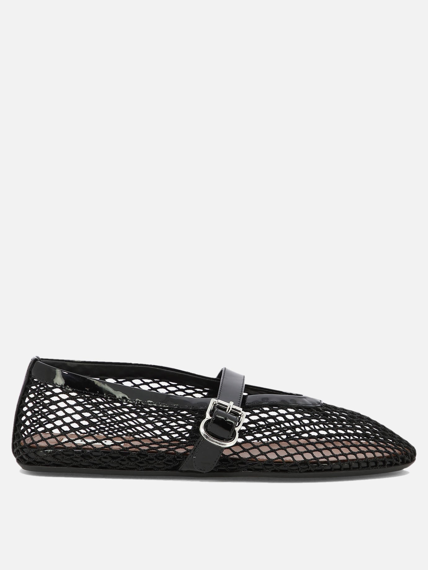 Alaïa Ballerine in rete 10066268_37 Black thumbnail_1
