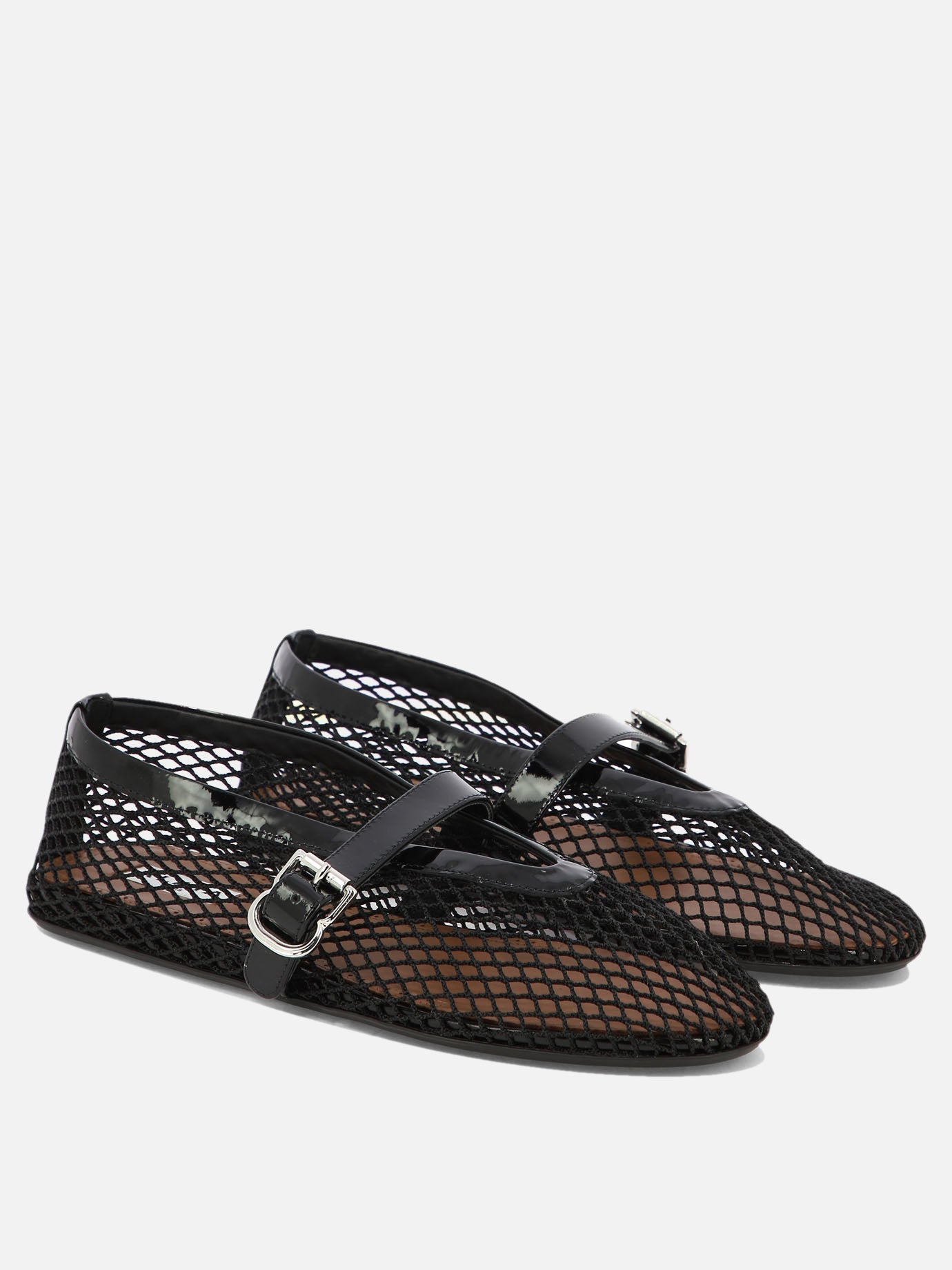 Alaïa Ballerine in rete 10066268_37 Black thumbnail_2