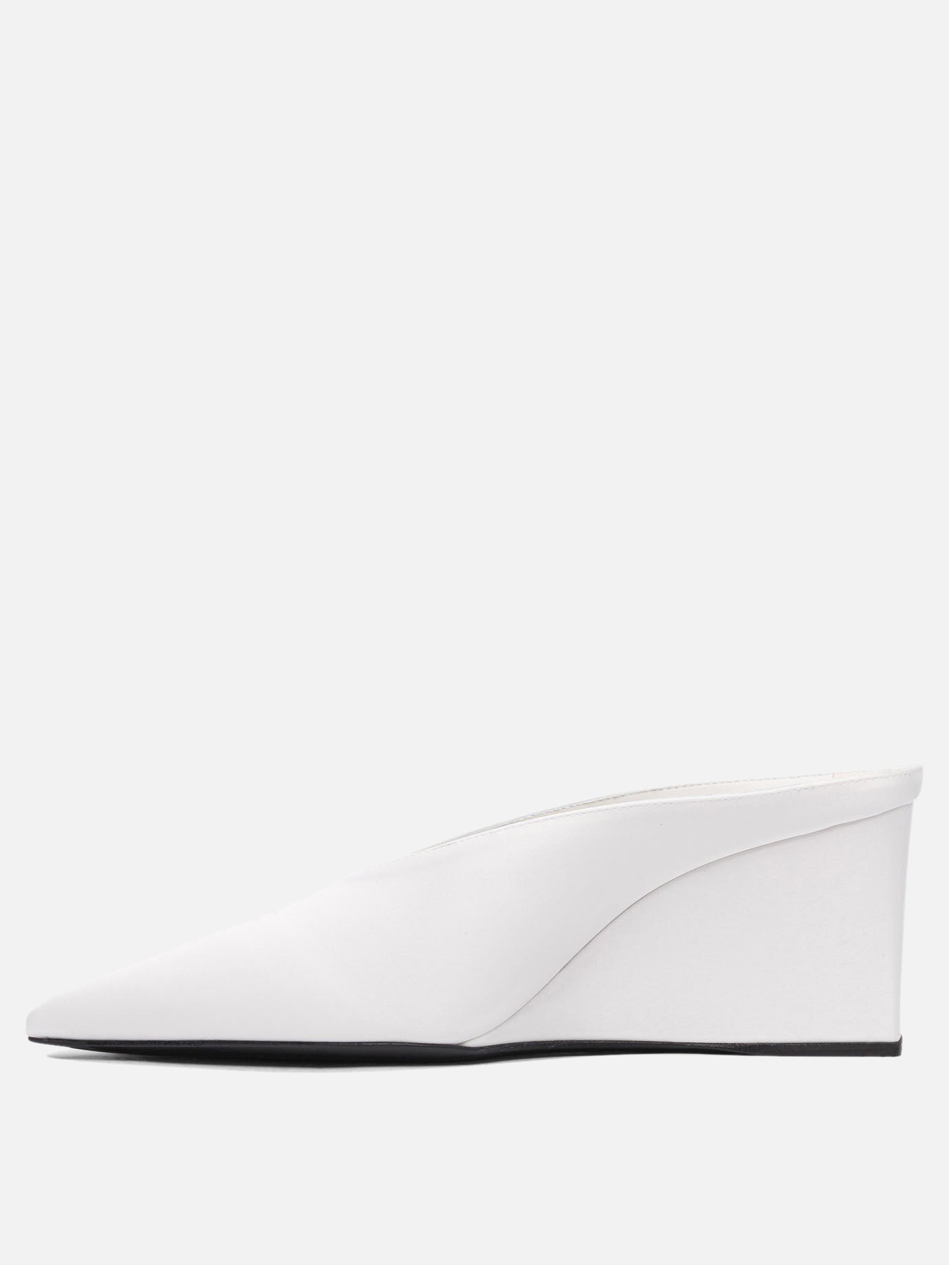 Alaïa Mule con zeppa 75 mm 10852733_37 White thumbnail_3