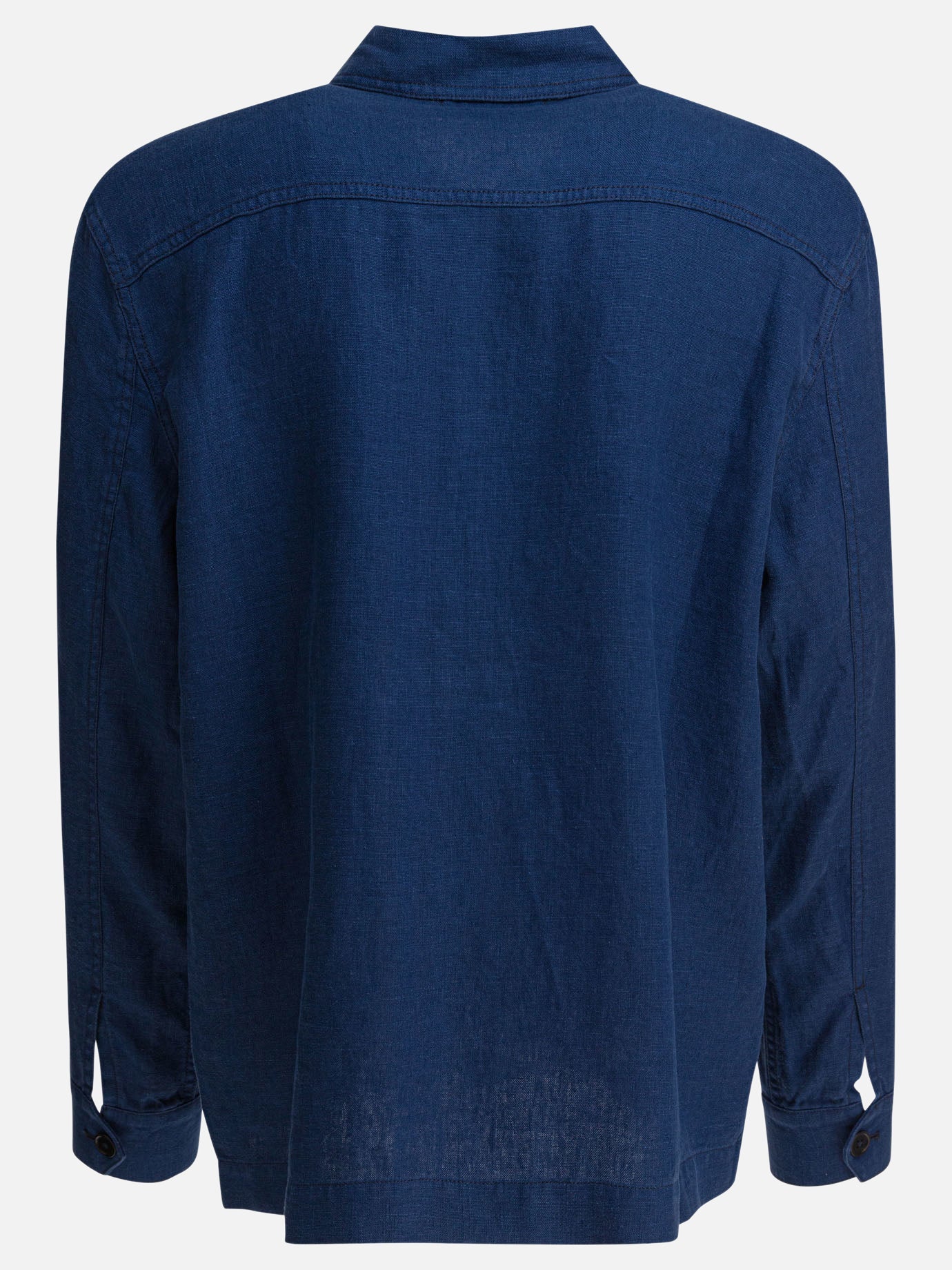 Overshirt jackets Solid colour  Blue - Alex Mill Men | PDP | VIETTI Online Store | thumbnail_2