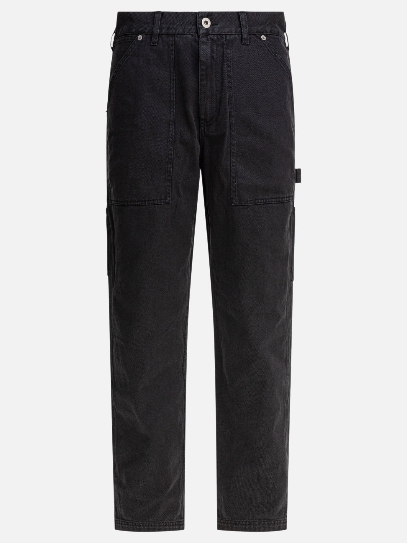 Pantaloni da lavoro Denim  Nero - Alex Mill Uomo | PDP | VIETTI Online Store | Zoom-Modal
