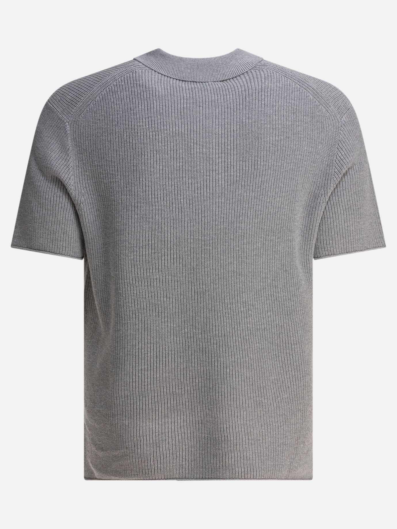 Polo shirts with buttons Solid colour  Grey - Alex Mill Men | PDP | VIETTI Online Store | thumbnail_2