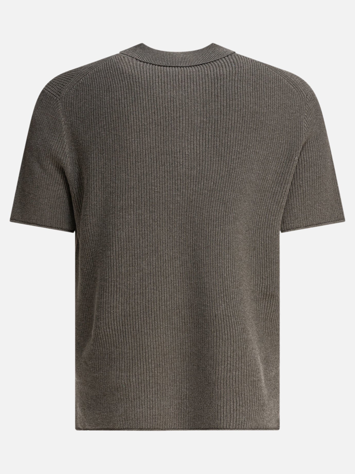 Polo shirts with buttons Solid colour  Grey - Alex Mill Men | PDP | VIETTI Online Store | thumbnail_2