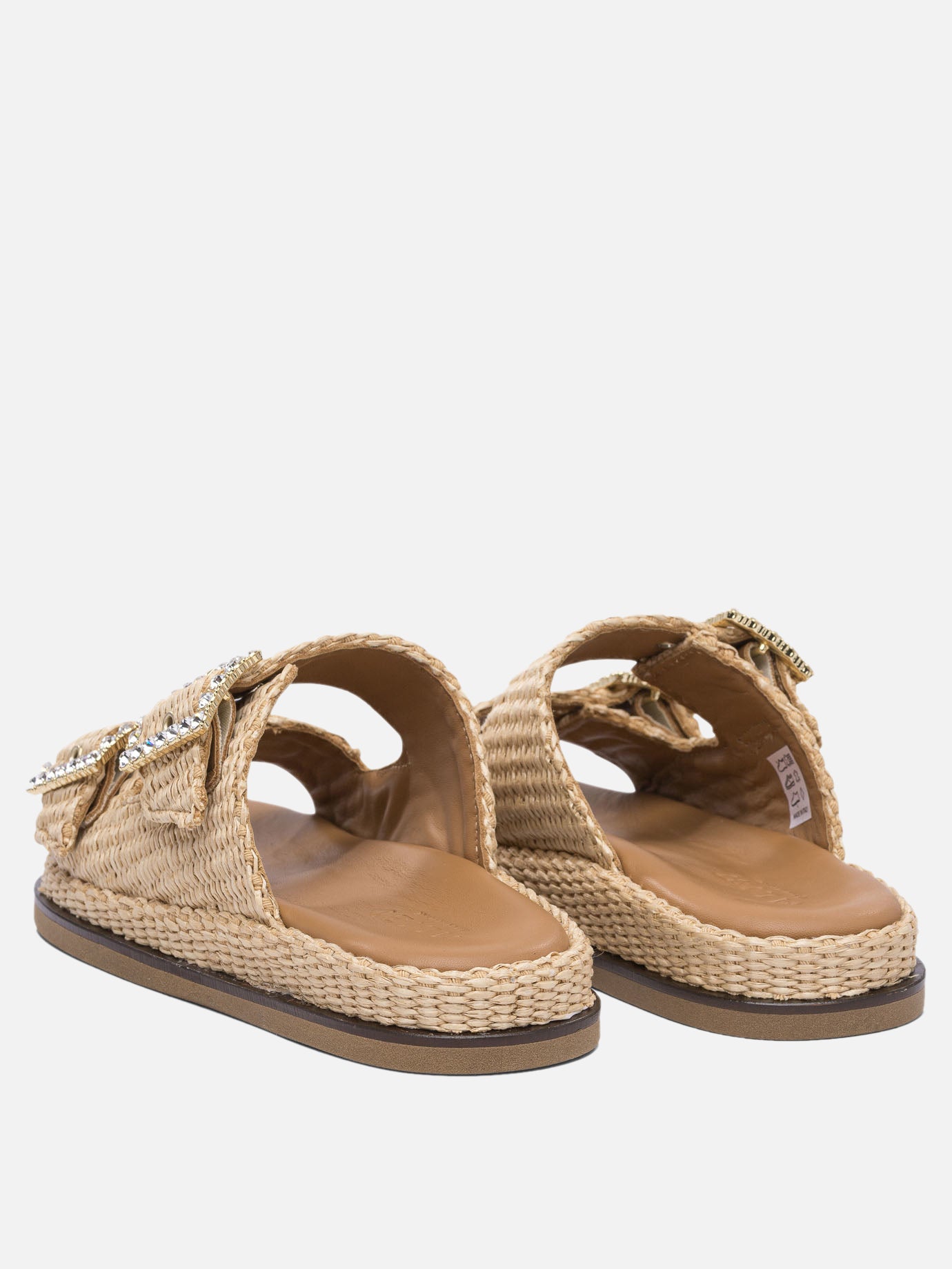 Sandali bassi 100% rafia - 100% rubber  Beige - Alibi Donna | PDP | VIETTI Online Store | thumbnail_4