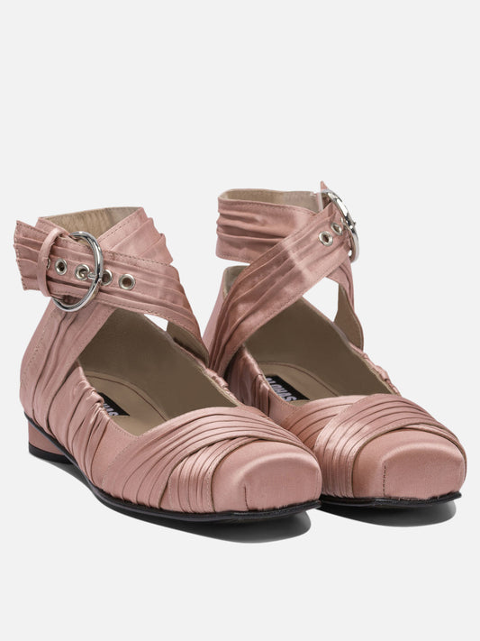 Ballerine classiche 60% polyethylene 40% recycled polyester - 100% cuerolite  Rosa - Alohas Donna | PDP | VIETTI Online Store | 2
