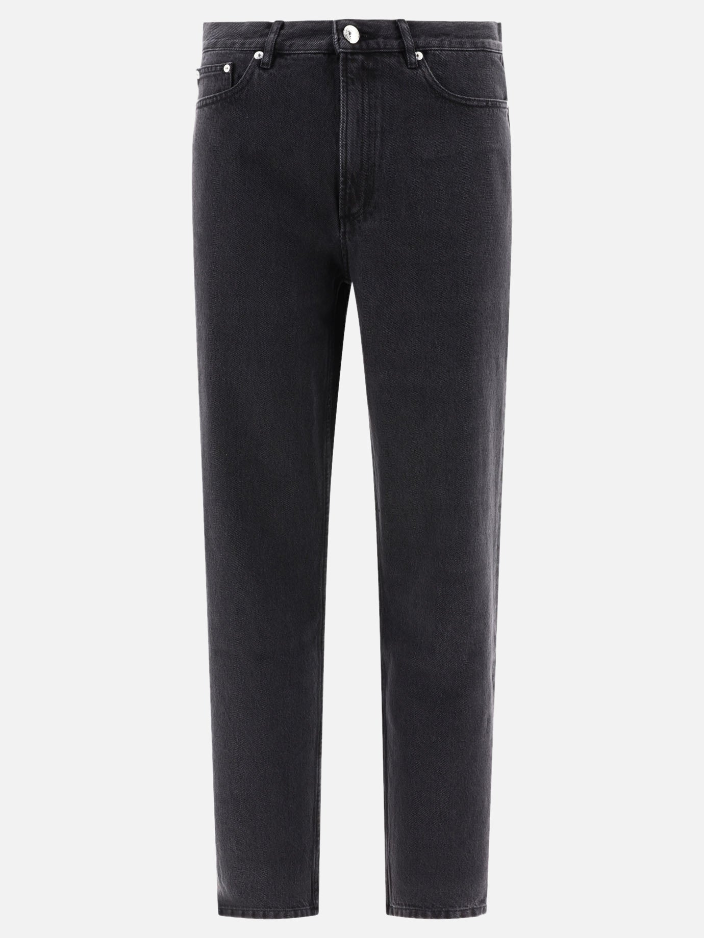 Straight-leg jeans Denim  Black - A.P.C. Men | PDP | VIETTI Online Store | thumbnail