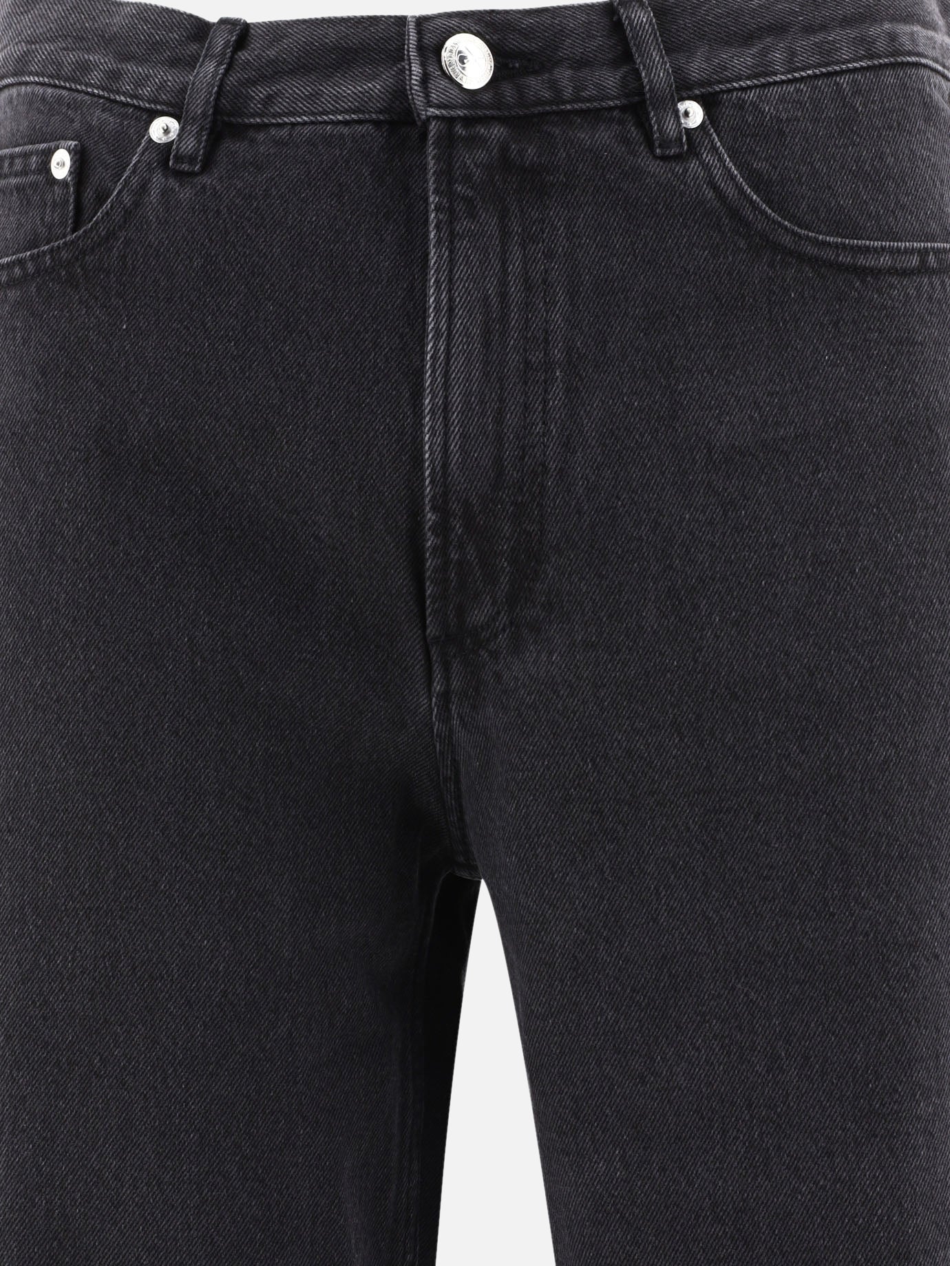Straight-leg jeans Denim  Black - A.P.C. Men | PDP | VIETTI Online Store | thumbnail_3