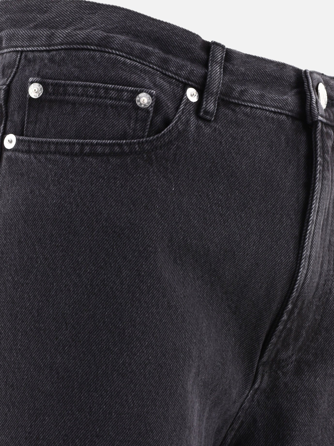 Straight-leg jeans Denim  Black - A.P.C. Men | PDP | VIETTI Online Store | thumbnail_4