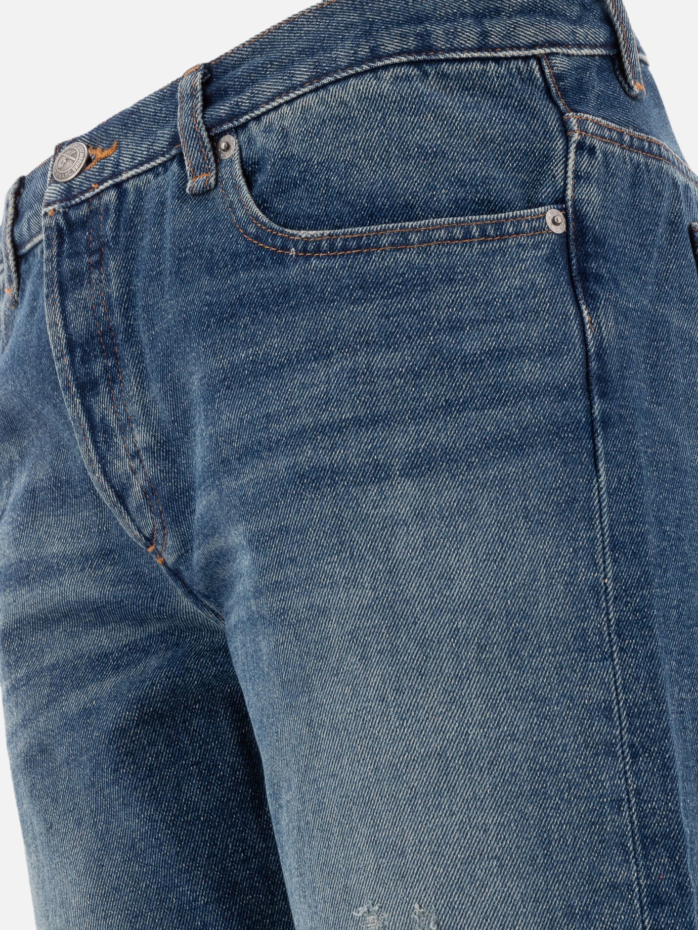 Jeans a gamba dritta Denim  Blu - A.P.C. Uomo | PDP | VIETTI Online Store | Zoom-Modal_4
