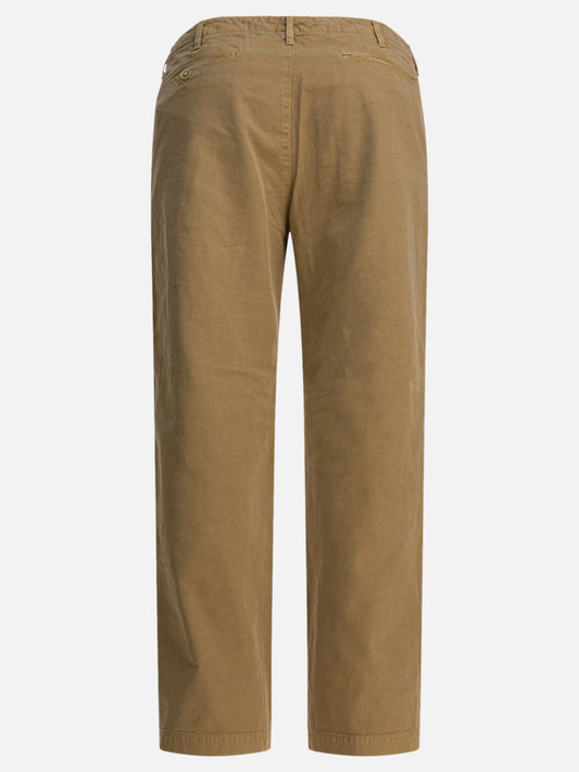 Leisure trousers Solid colour  Beige - Auralee Men | PDP | VIETTI Online Store | 2
