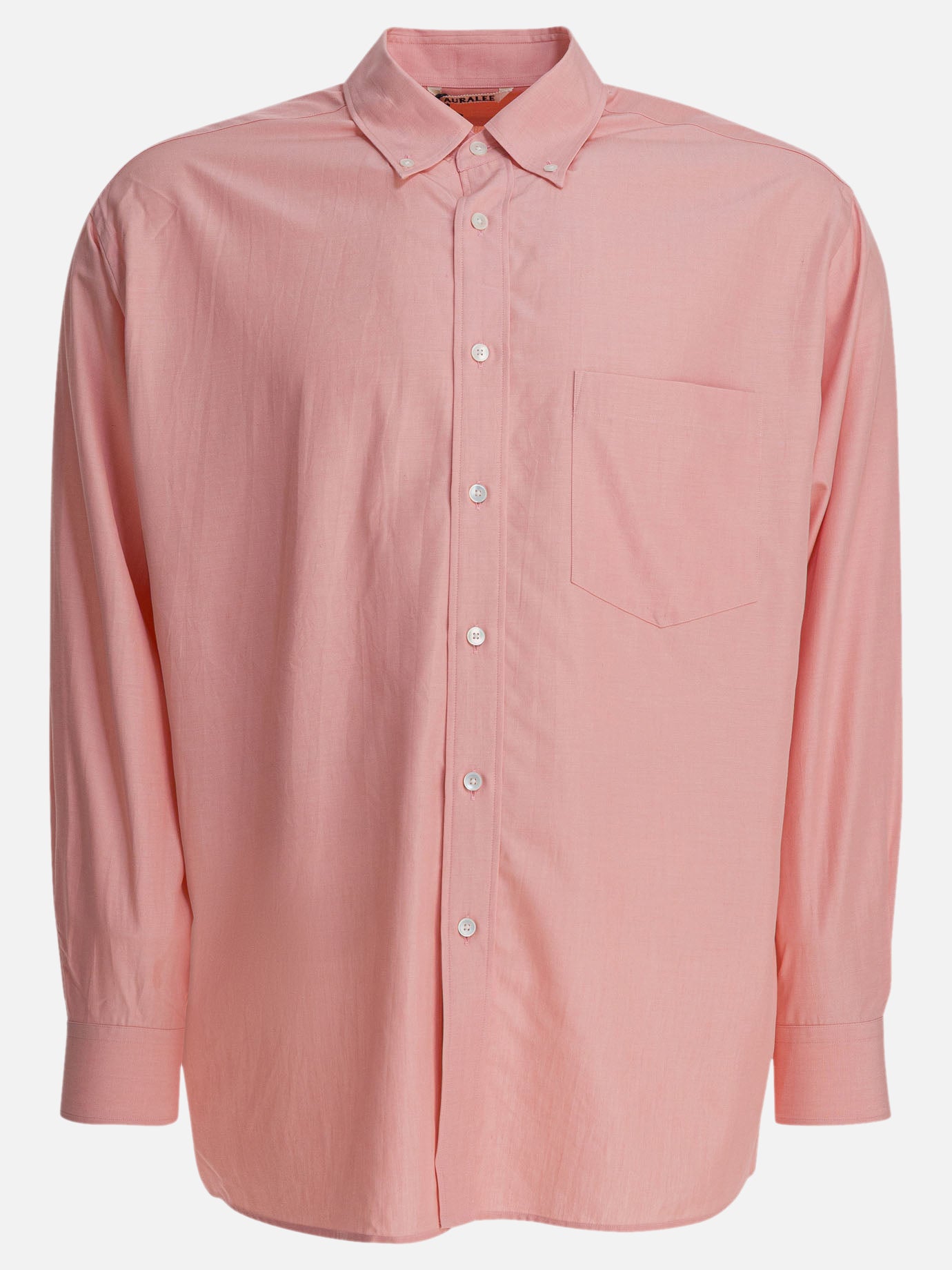 Camicie casual Solid colour  Rosa - Auralee Uomo | PDP | VIETTI Online Store | thumbnail