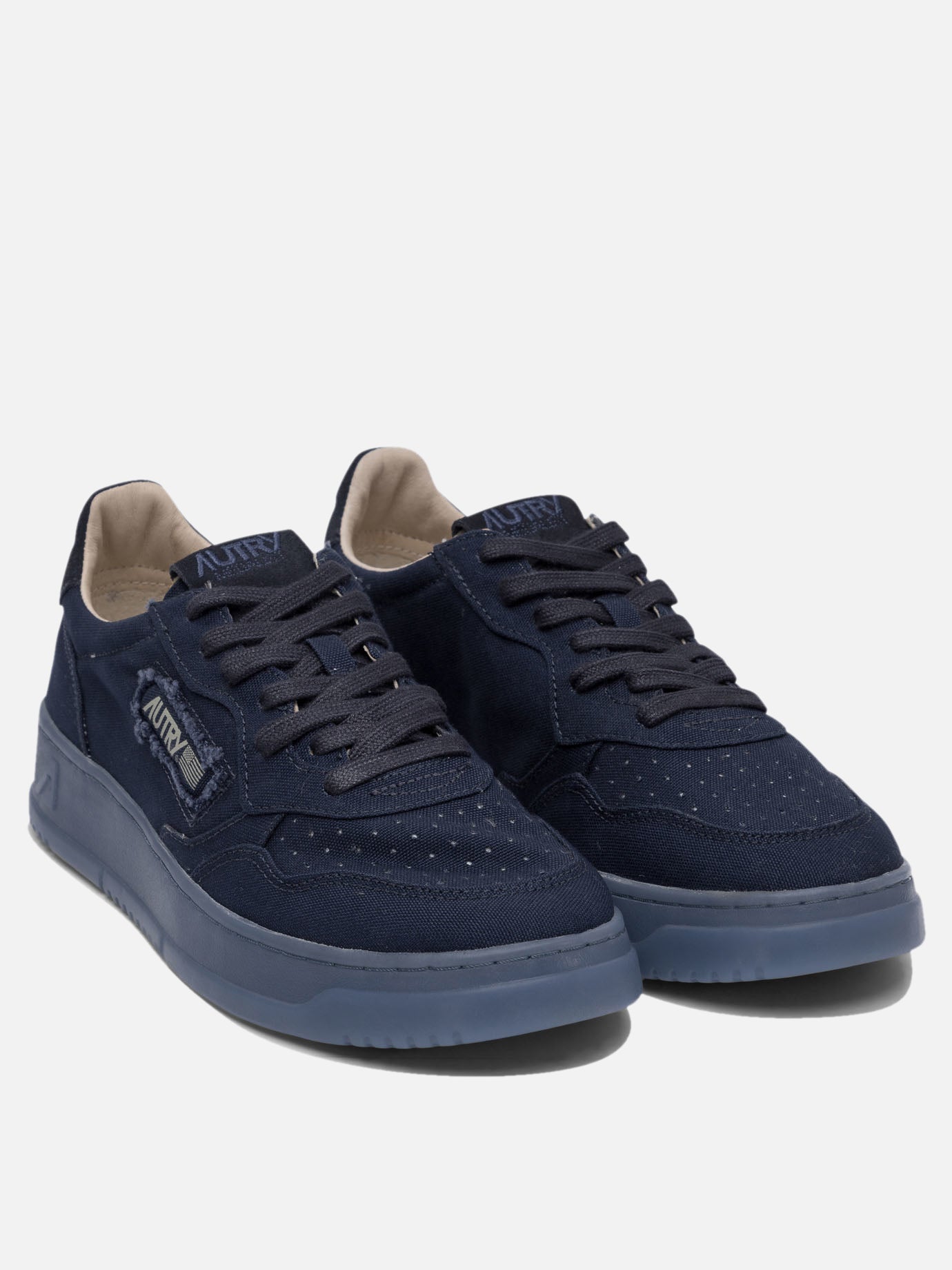 Low top sneakers 100% cow leather - 100% rubber  Blue - Autry Men | PDP | VIETTI Online Store | Zoom-Modal_2
