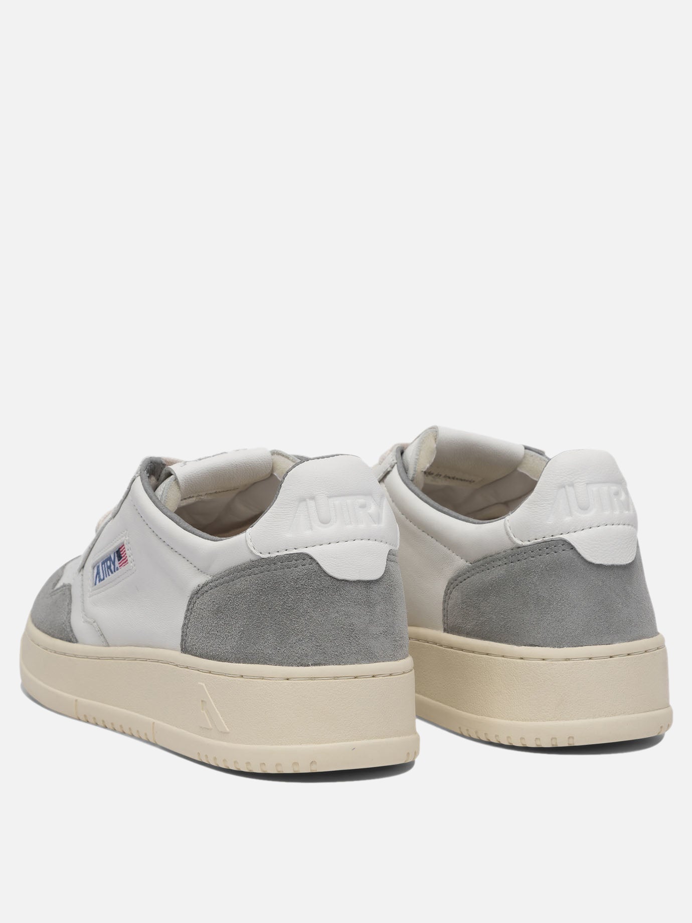 Sneaker basse 100% cow leather - 100% rubber  Grigio - Autry Uomo | PDP | VIETTI Online Store | thumbnail_4