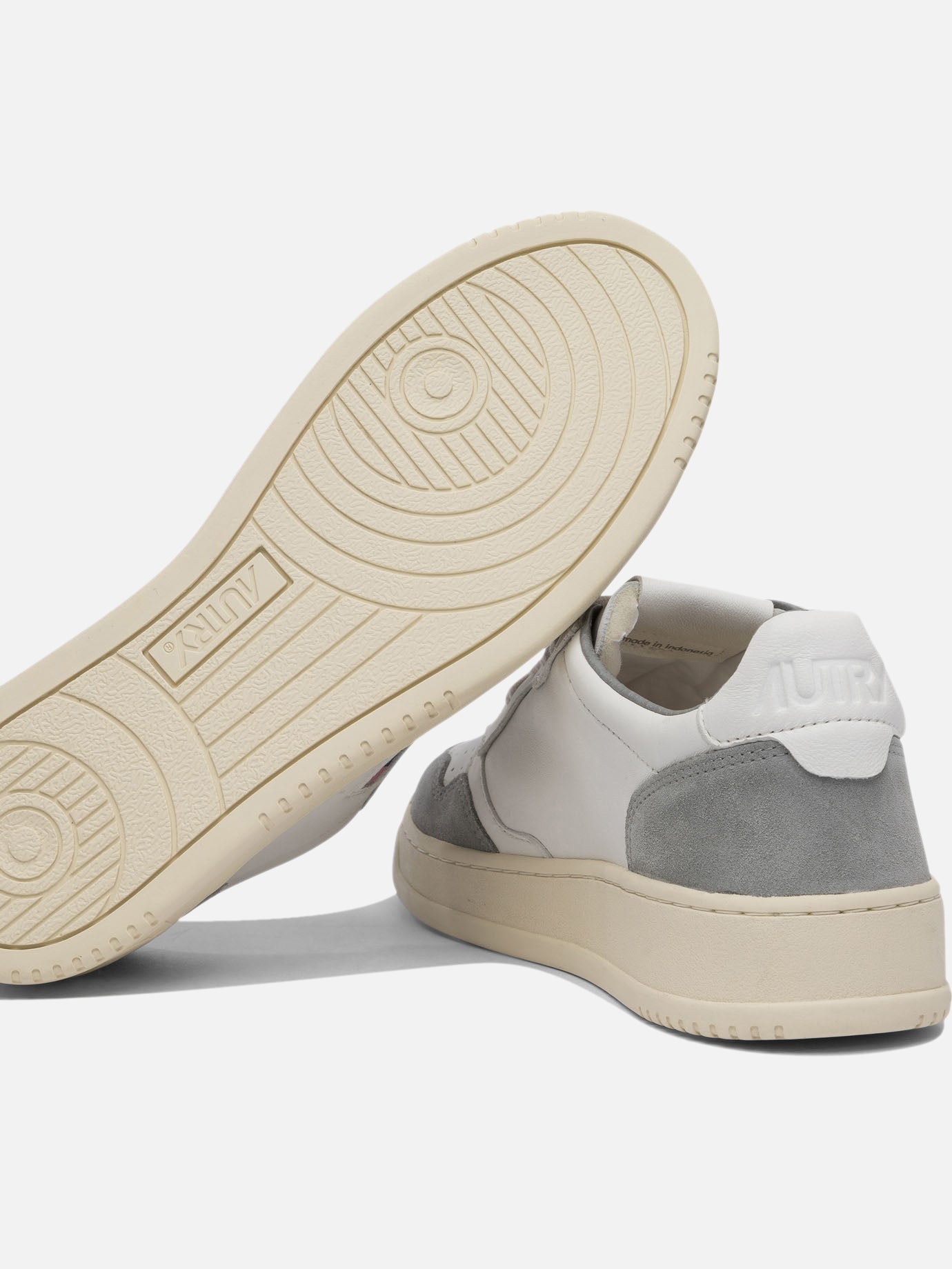 Sneaker basse 100% cow leather - 100% rubber  Grigio - Autry Uomo | PDP | VIETTI Online Store | thumbnail_5