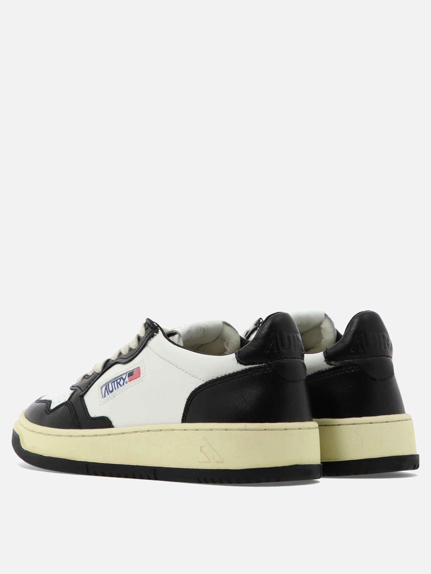 Sneaker basse 100% cow leather - 100% rubber  Nero - Autry Uomo | PDP | VIETTI Online Store | thumbnail_4
