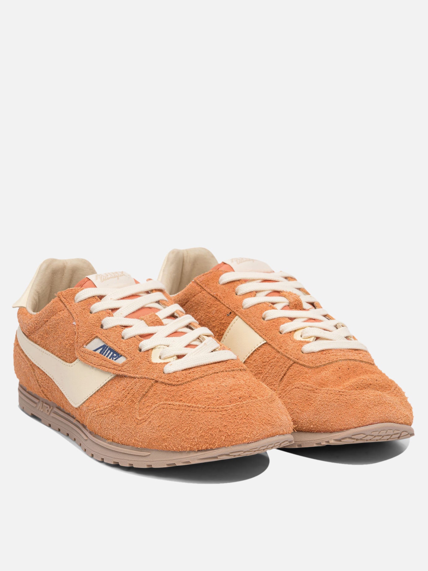 Low top sneakers 90% suede 5% nylon 5% leather - 100% rubber  Orange - Autry Men | PDP | VIETTI Online Store | thumbnail_2