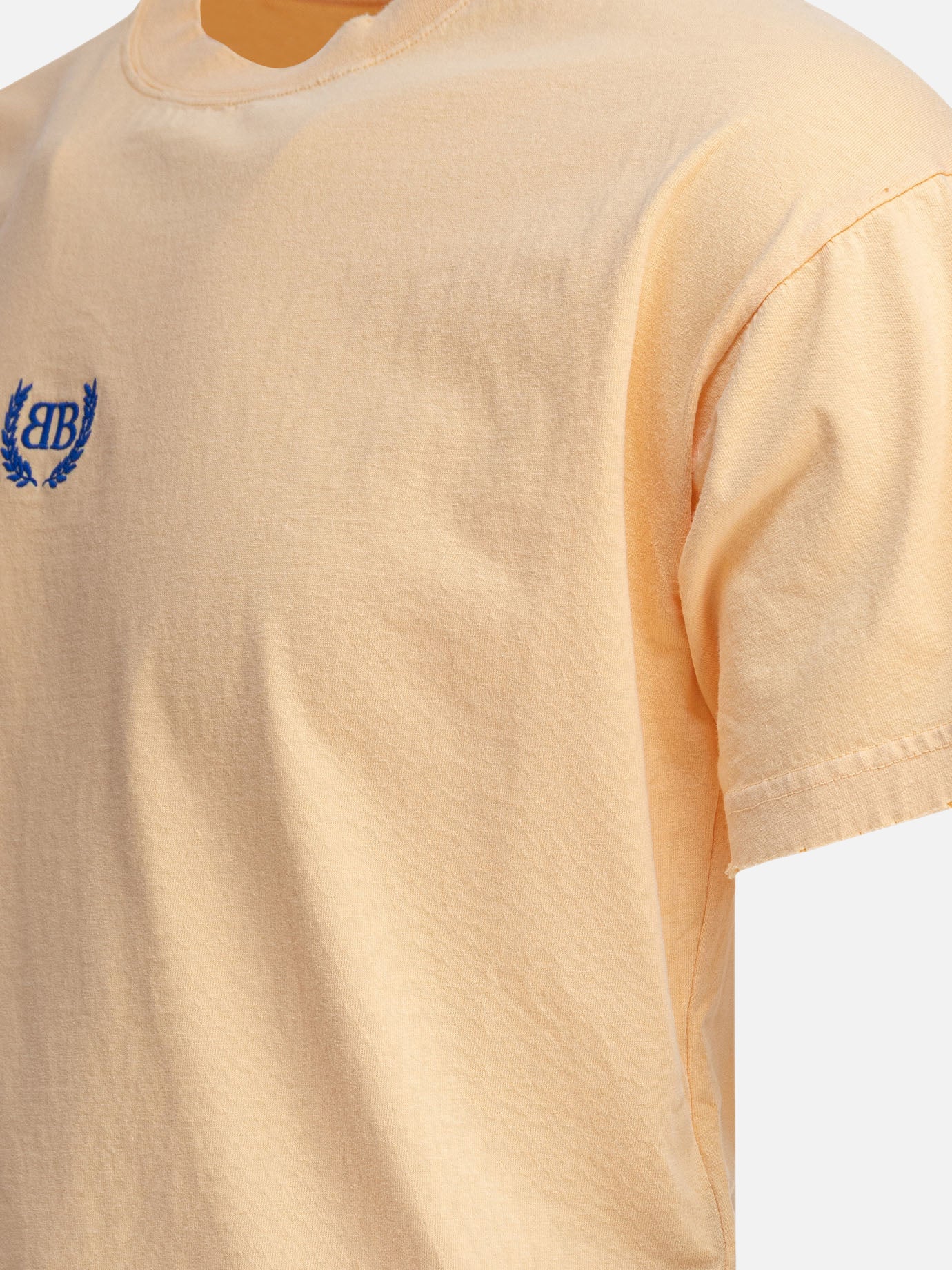 Balenciaga T-shirt &quot;Boxy Laurel Classic&quot; 18319654_S Yellow thumbnail_4
